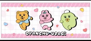 빤쮸토끼 페이스 타월 돌진