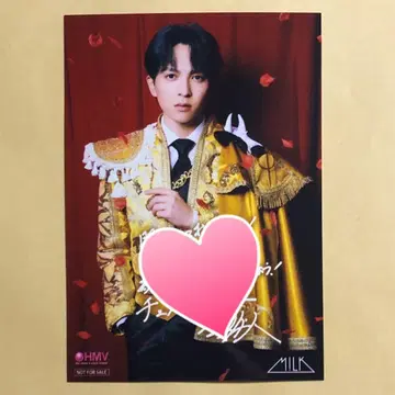 M!LK 요시다 진토 EBiDAN HMV 콜라보 포토 카드 브로마이드