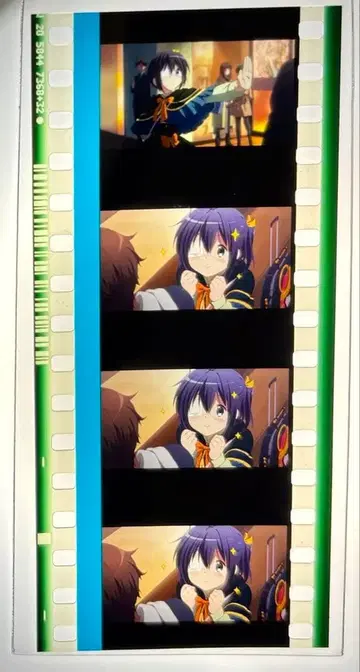 중2병이라도 사랑이 하고 싶어! 영화 특전 필름 타카나시 릿카 레어