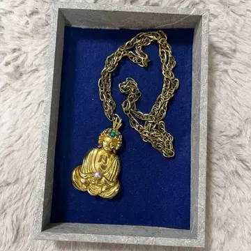 소니아 리키엘 금도금 펜던트 목걸이