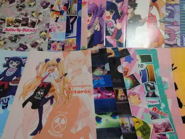 SHOW BY ROCK!! 시안 레트리 클리어 파일 17장 세트