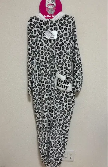 헬로키티 콤비네종 레오파드 무늬 돈키호테 한정판 인형옷