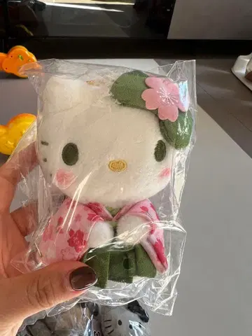 헬로키티 기모노 봉제 인형