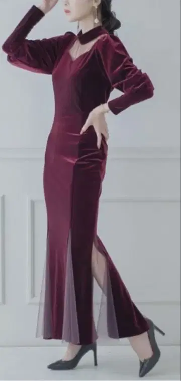 백산컷 드레스 원피스