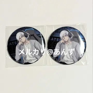 스쿠알로 게임 방송인풍 애니메이트 페어 특전 캔뱃지 REBORN