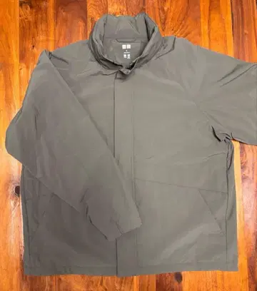 유니클로 윈드프루프 스탠드 블루종 XL