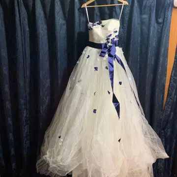 웨딩 드레스 스트랩 포함 화이트