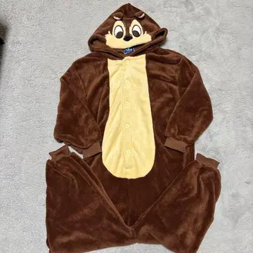 새상품급 Disney 디즈니 칩과 데일 인형옷 150cm 보아 안감