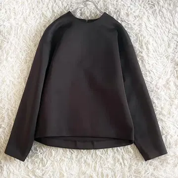 STORY 게재 에부르 ebure 더블 러셀 크루넥 티셔츠