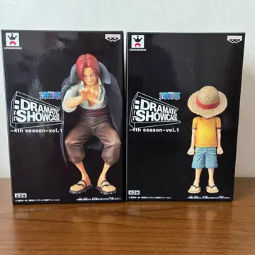 [미개봉] 원피스 DRAMATICSHOWCASE 루피, 샹크스