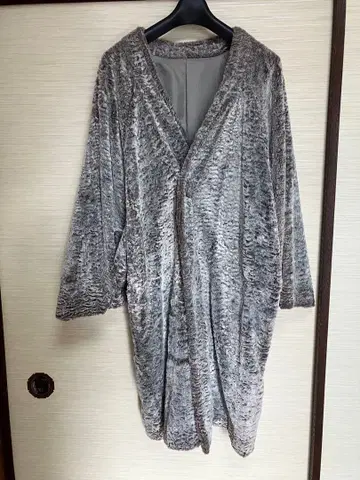 기모노 코트 쇼와 레트로 모던