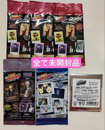 리본 가정교사 히트맨 REBORN! 파샤코레 캐릭터 배지 네온