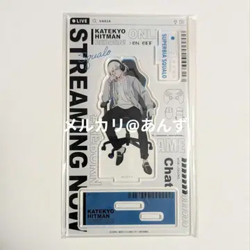 스쿠알로 게임 방송인풍 아크릴 스탠드 REBORN 리본