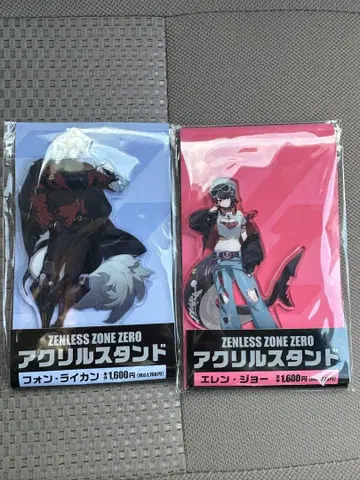 패밀리마트 젠제로 아크릴 스탠드 엘렌 라이칸