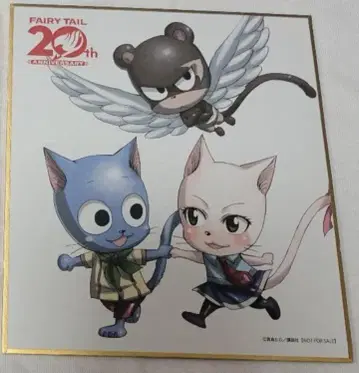 페어리 테일 FAIRY TAIL 20주년 팝업 스토어 색지 혜택
