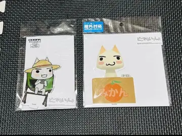 도코데모 잇쇼 토로 아크릴 스탠드 스티커 새상품 2개 세트 익명 배송