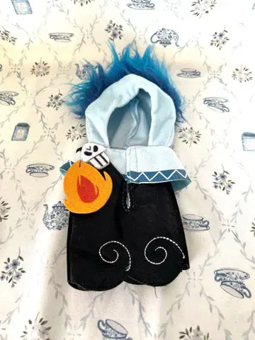 디즈니 유니베어 하데스 봉제 인형 판초 코스튬