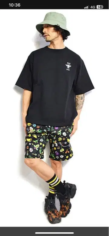 COOKMAN 쿠쿠맨 Chef Pants Short Mexico