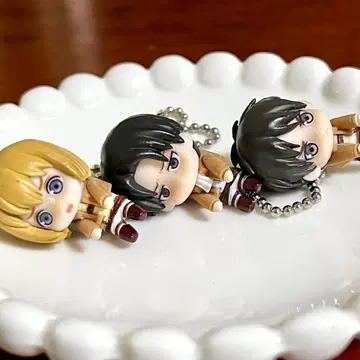 진격의 거인 집게 연결 마스코트 리바이 엘렌 아르민 스윙