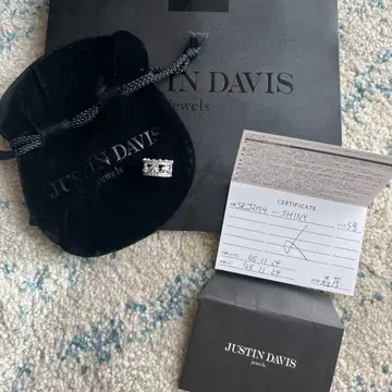 JUSTIN DAVIS 핑키링 신상 정가 이하