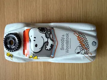 레트로 SNOOPY 2단 틴 펜 케이스