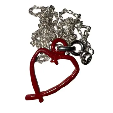 Agnes.b Heart Design Chain Neckless
