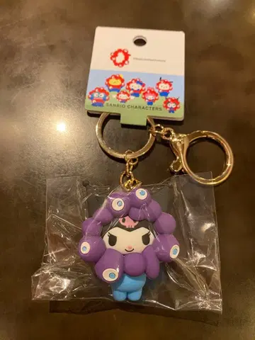 산리오 미야쿠미야쿠 파스텔 컬러 키링 EXPO2025 쿠로미