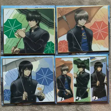 은혼 3학년 Z반 긴파치 선생님 장마 미니 색지 카츠라 히지카타 오키타