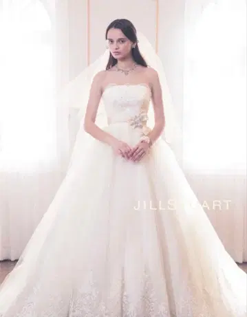 JILL STUART 아이보리 웨딩 드레스