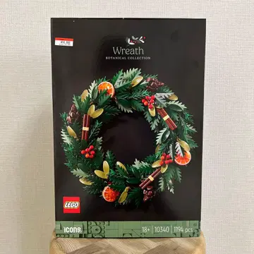 [ 미개봉 새상품 ] 레고 icons 보타니컬 크리스마스 리스 10340