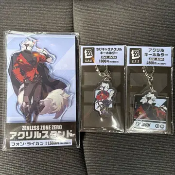 젠레스 존 제로 젠제로 라이카 훼미리마트 아크릴 스탠드 세트