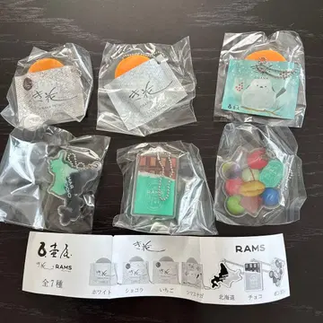 츠보야 키하나&RAMS 컬렉션 가챠 6종류