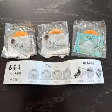 츠보야 키하나&RAMS 컬렉션 가챠 3개 세트 판매