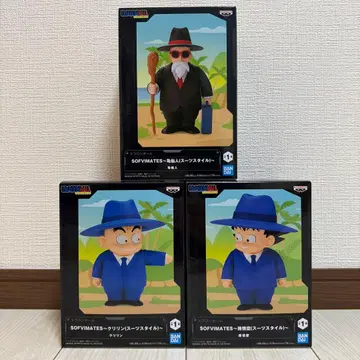 드래곤볼 SOFVIMATES 손오공 크리링 무천도사 3개 세트