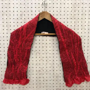 프랑스제 유로 시크 엘레강트 구제 의류 잡화 더블 페이스 스톨 머플러