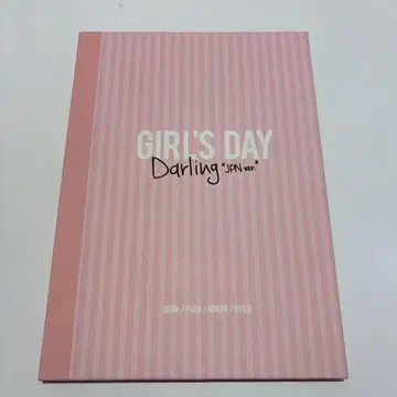 GIRL'S DAY Darling JPN ver. CD +DVD