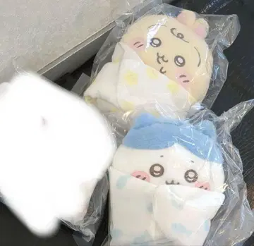 치이카와 베이비 아기싸개 봉제인형 토끼 하치와레