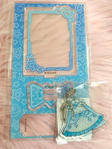 DMM 스크래치 비밀의 아이프리 미츠키 모티브 카드 스탠드 참 2