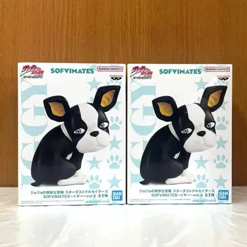 죠죠의 기묘한 모험 SOFVIMATES 이기 vol.4 피규어 2개