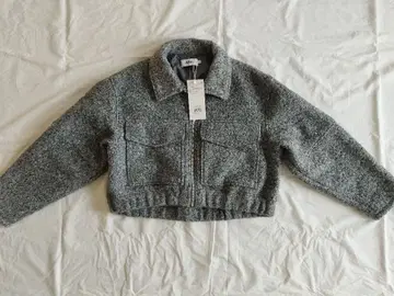 AZUL by moussy 부클 빅 포켓 코트