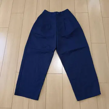 가격 인하했습니다! NATURAL LAUNDRY 네이비 와이드 팬츠