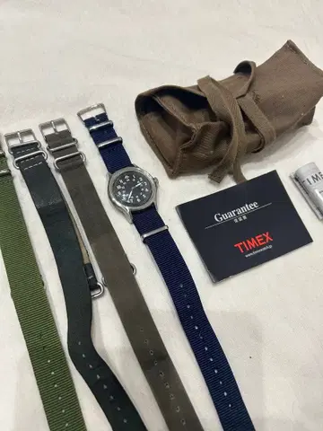 덤 포함 나이젤카본 x TIMEX Camper 별주 밀리터리 워치