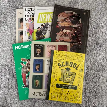 NCT 127 팬클럽 뉴스레터 팬미팅 특전 7종 세트