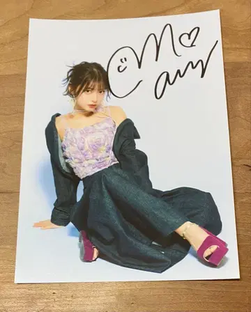 마루피 2L판 브로마이드 친필 사인 포함 특전 (브로마이드 공식