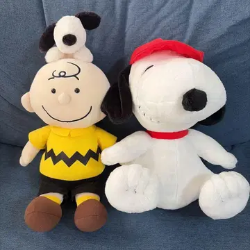 스누피 봉제 인형 35cm