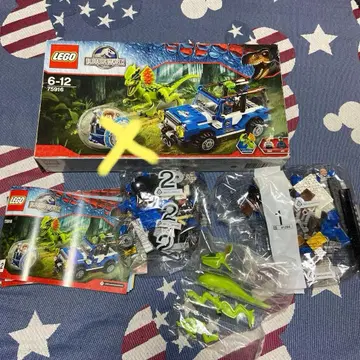 [결품 있음] LEGO 쥬라기 월드 75916 딜로포사우루스