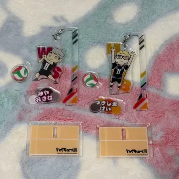 하이큐 유랏토 피규어 컬렉션 미야 오사무 츠키시마 케이 2점