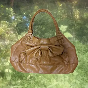 리본 포함 백 브라운 모리걸 헤이세이 갸루 페어리 그런지