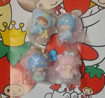 리틀트윈스타 키키라라 별하늘의 엔젤 시크릿 키링