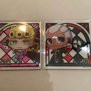 죠죠의 기묘한 모험 죠르노 푸치 죠죠 월드 아크릴 코스터